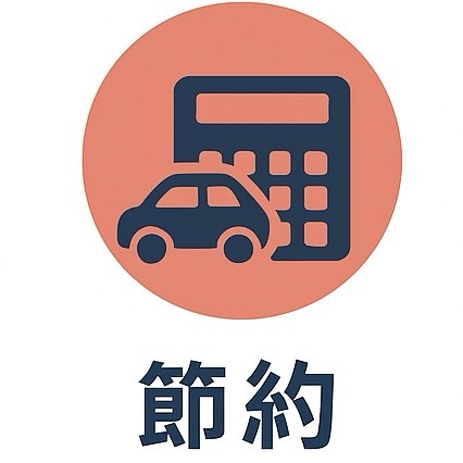 車と電卓